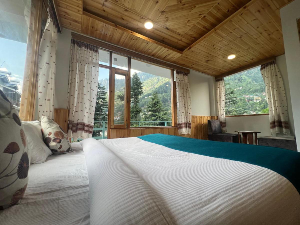 Hotel Mountain Majesty! Top-Rated Luxury Stay Amid Snowcapped Mountains With Balcony And Riverside Calm 马拉里 外观 照片